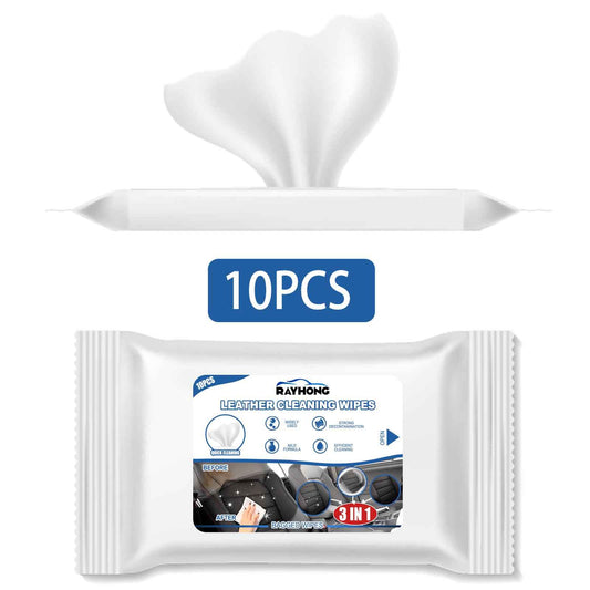 Car Leather Cleaning Wipes Wash-free Cleaning Decontamination