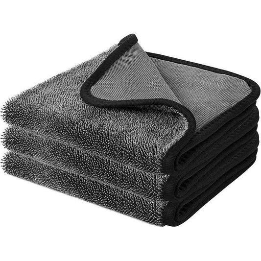 Double-sided Twisted Fabric Car Towel