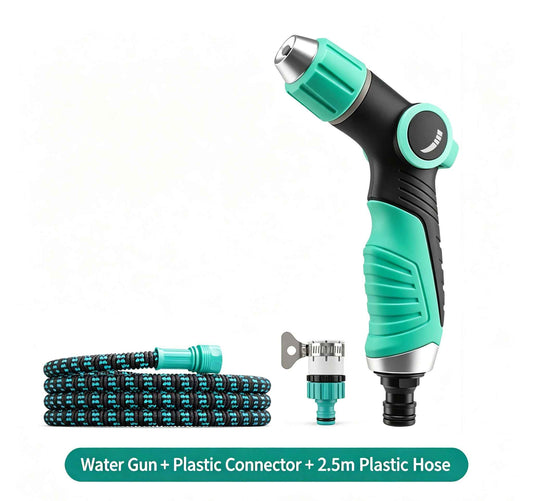 High Pressure Car Wash Nozzle, Household Soft Flush Water Hose Booster Tap, Powerful Spray Gun For Tap Water Floor Cleaning