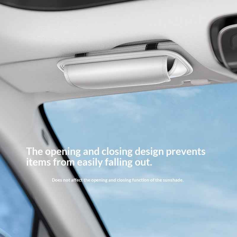 Car Glasses Case Phone Organizer In Car Eyeglasses Bag