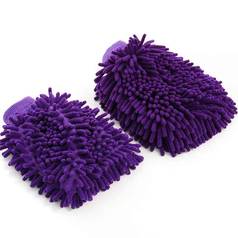 Double-sided Car Washing Gloves Car Cleaning Tools