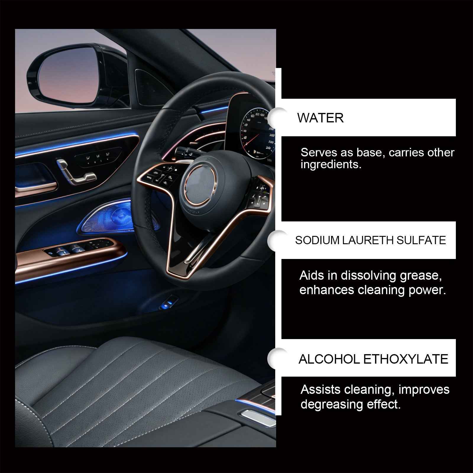 Hikmarion Multi-functional Cleaner For Cars, Homes, And Various Applications Cleaning, Stain Removal, Oil Removal, And Interior Maintenance