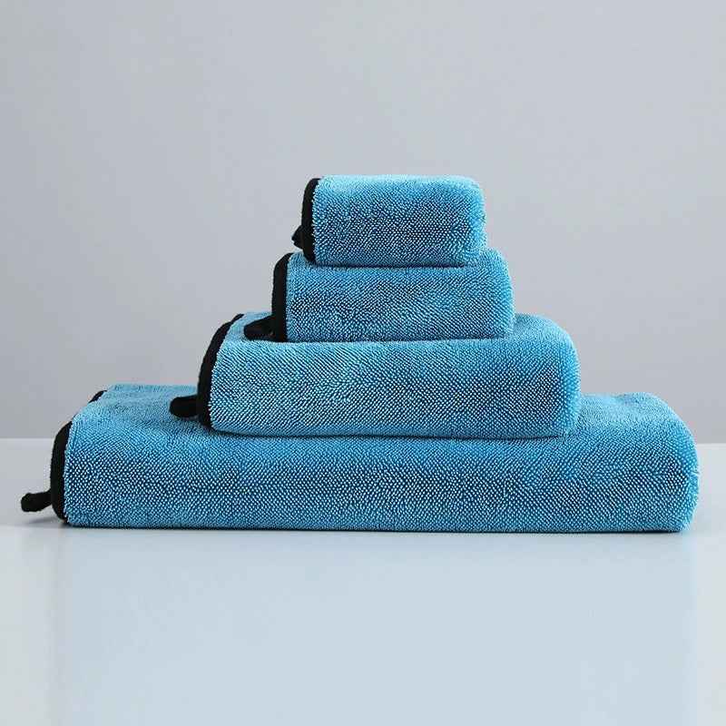 Small Braid Fiber Car Wash Towel Absorbent Thickened Towel