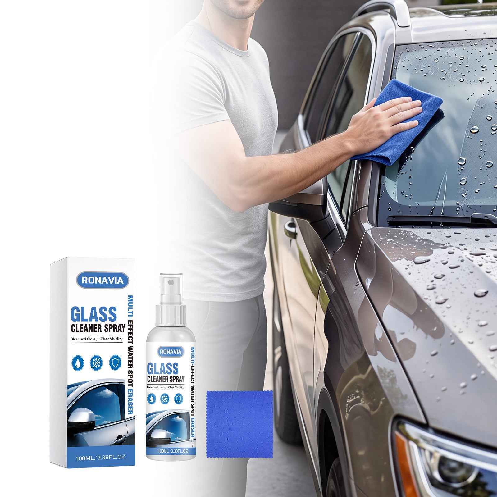 Car Glass Cleaning Spray