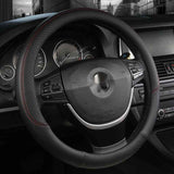 Car Steering Wheel Cover Leather Summer Four Seasons Steering Wheel Cover Breathable Thousand Models