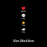 Rear-window Car Decal Personalized Decoration Waterproof And Sun-resistant Car Sticker - Carvogue Shop