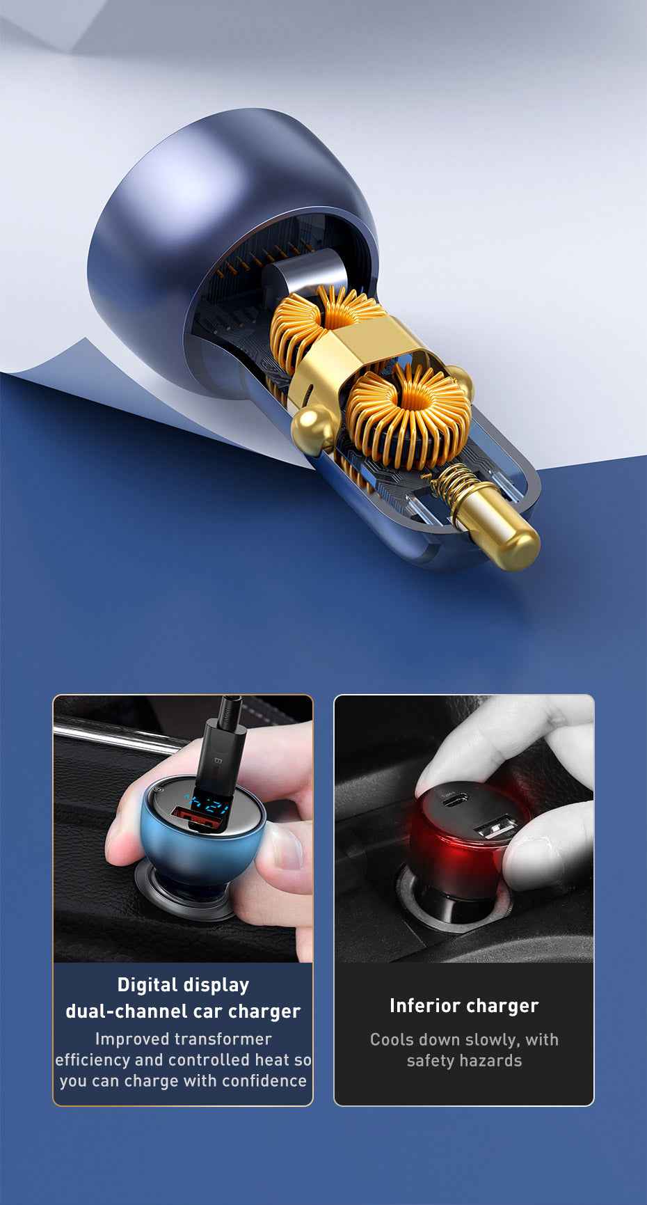 Fast charge car charger