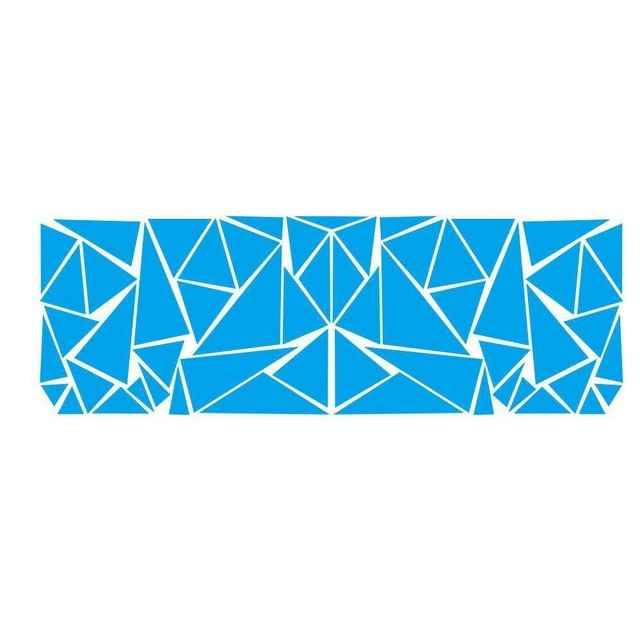 Car Stickers Matte Black Triangles Car Side Sticker Camouflage Car-styling Vinyl Decal Decor for Car Decoration