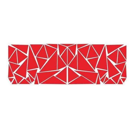 Car Stickers Matte Black Triangles Car Side Sticker Camouflage Car-styling Vinyl Decal Decor for Car Decoration