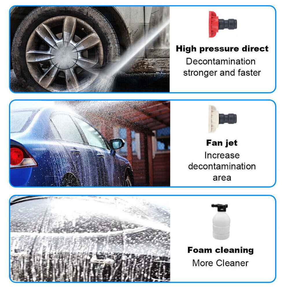 Portable Wireless Self-priming Mini Car Wash Water Gun