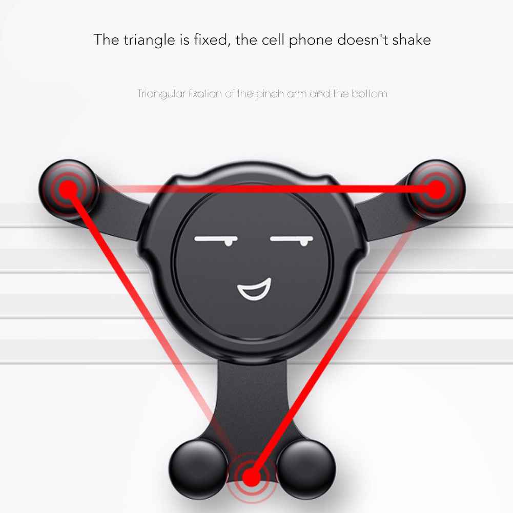 Emoji car phone holder