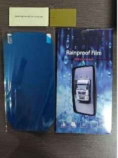 Oval Anti-Moist Waterproof Side Mirror Sticker