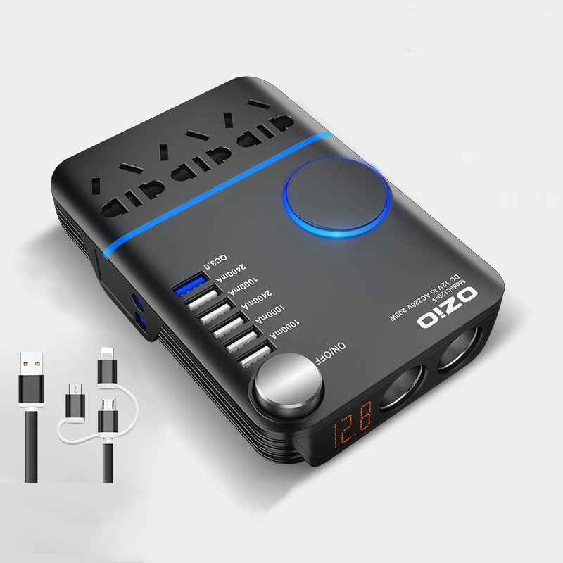 Multifunctional car socket charger