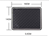 Lingge Car Anti Skid Mat Large Car Feather Creative Diamond Mat