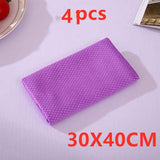 Wipe Glass Car Window Car Towel Dishwashing Table Cleaning Kitchen Fish Scale Towel