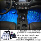 Car Decorative Lamp USB LED Light Star Starry Night Automobile Atmosphere Light Car Interior Accessories