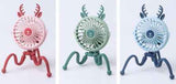 Stroller Fan Personal Portable Desk Handheld Baby Bed Car Seat Fan USB Rechargeable Fan Mini Stroller Accessories