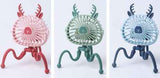 Stroller Fan Personal Portable Desk Handheld Baby Bed Car Seat Fan USB Rechargeable Fan Mini Stroller Accessories