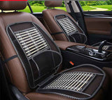 Car Ice Silk Lumbar Cool Cushion Summer Car Massage Cushion Car With General Steel Wire Bamboo Silk Cushion Car Seat