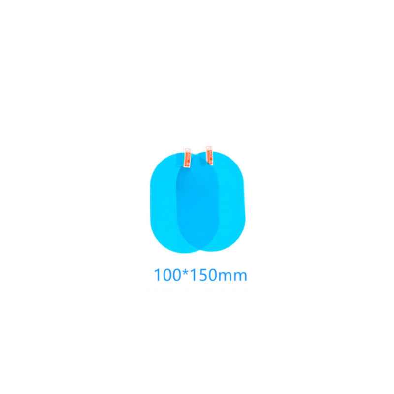 Oval Anti-Moist Waterproof Side Mirror Sticker
