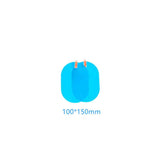 Oval Anti-Moist Waterproof Side Mirror Sticker