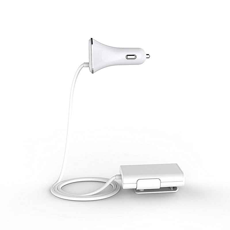 4-Port Usb Car Charger 6.8A Car Cigarette Lighter One With Two Car Charger