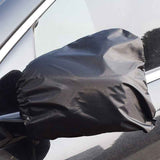 1 Pair Auto Car Rear View Side Mirror Frost Guard Snow Ice Winter Waterproof Cover Brand New And High Quality 190t Silver Cloth