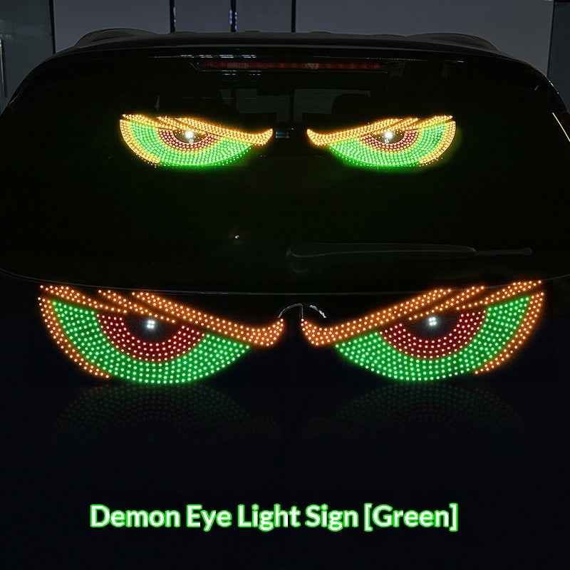Dynamic Car Light Sticker LED Display