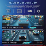 Dual-camera HD Night Vision Dash Cam