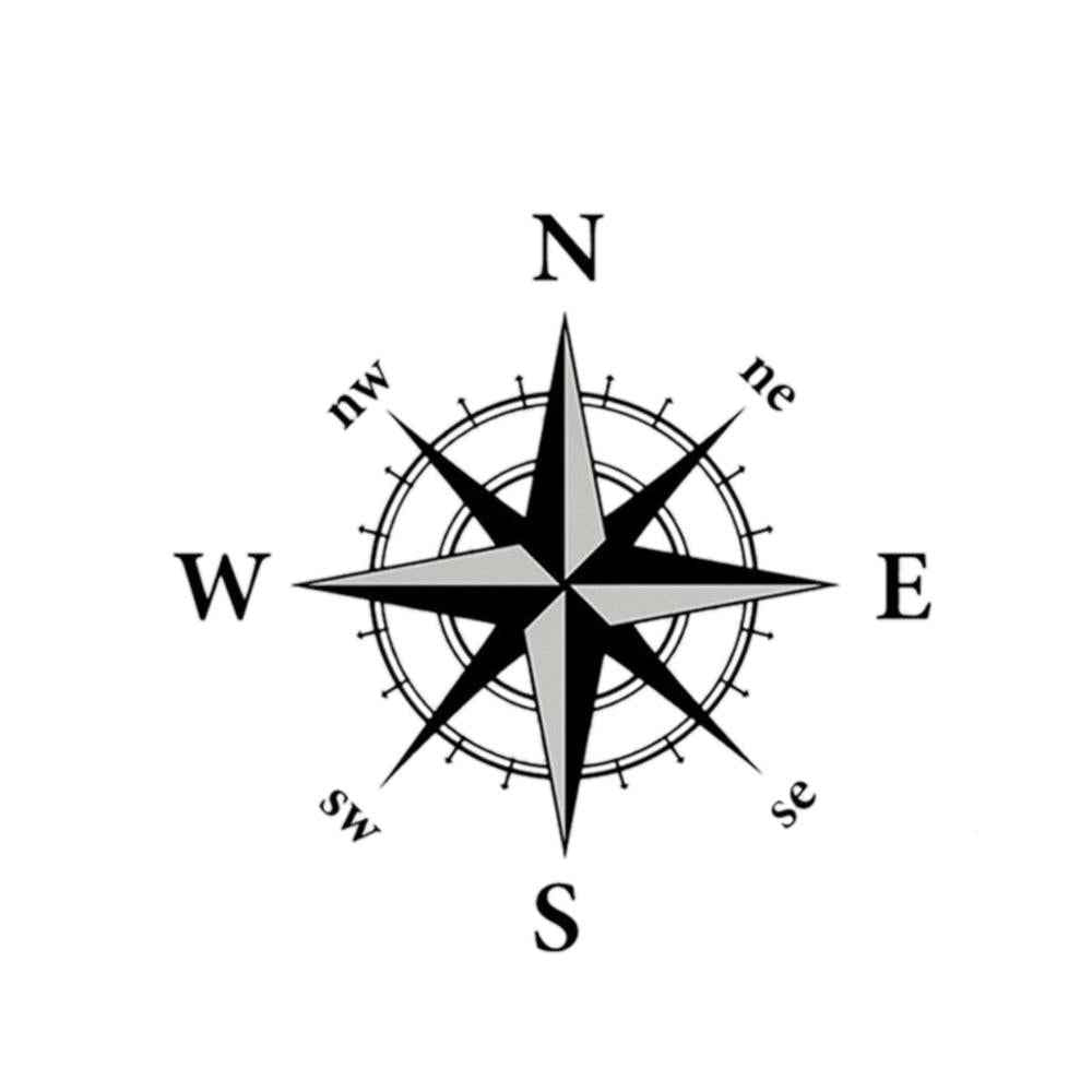 Car-Sticker Compass Decal Truck