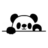 Peeking Panda Automobile Sticker Vinyl Creative Decal Cute Panda Car Accessories - Carvogue Shop