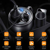 Multifunctional car inverter charger