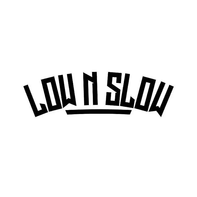 Low N Slow Personalized Creative Car Window Decal