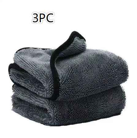 Towel Microfiber Car Beauty Car Towel Not Easy To Shed Hair Thickened Absorbent Seamless Car Cleaning Cloth