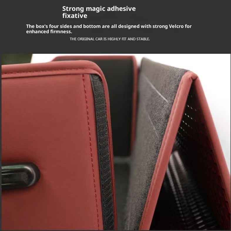 Car Leather Trunk Organizer Box