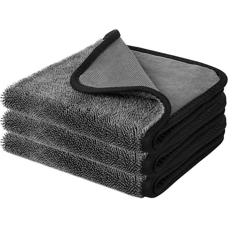Double-sided Twisted Fabric Car Towel