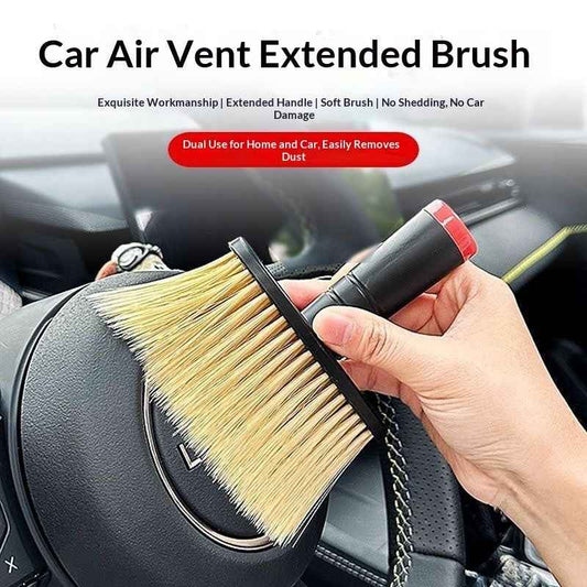 Car Interior Cleaning Brush Air Vent Brush With Long Bristles