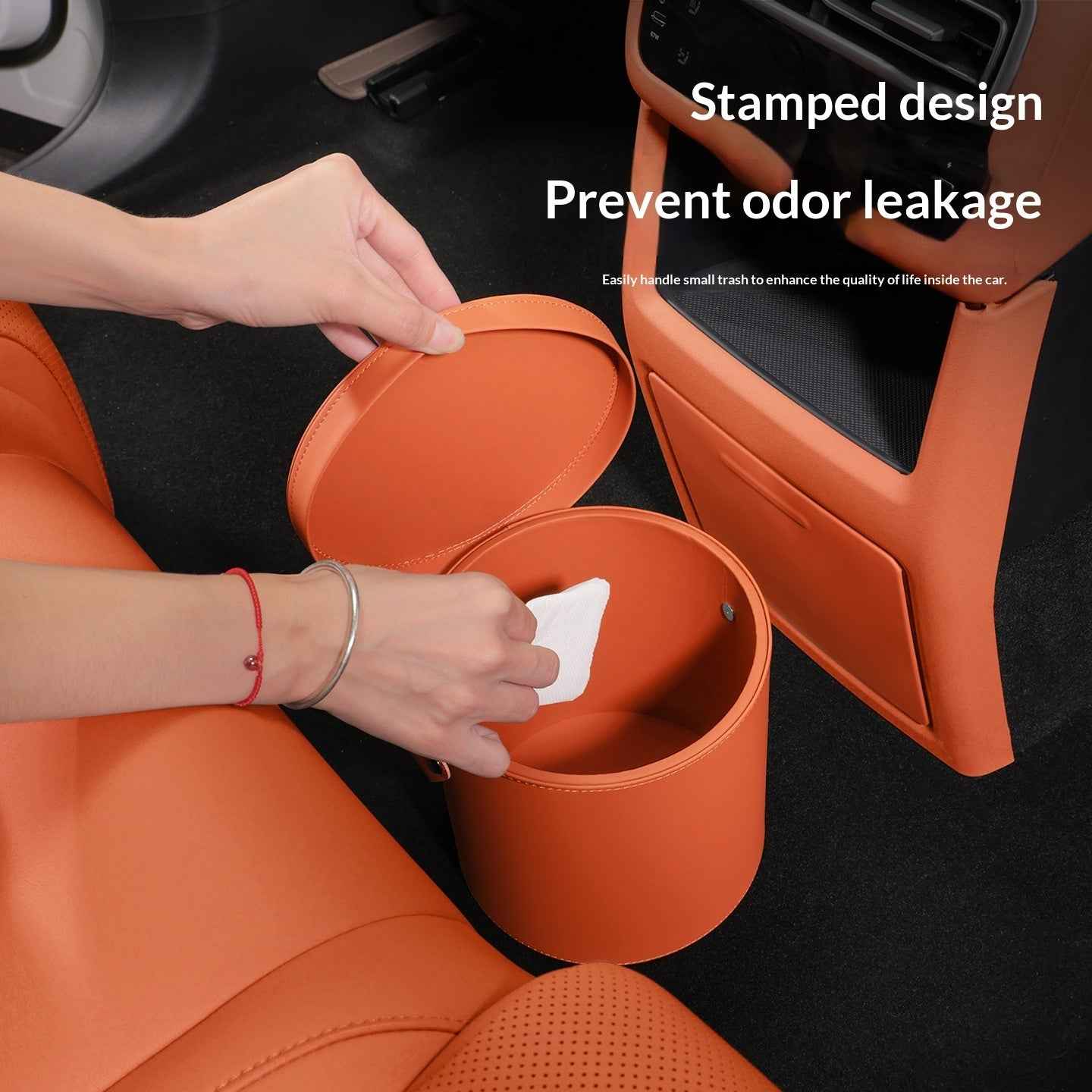 In-Car Storage Bucket Multifunctional Organizer