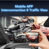 Five Camera Driving Recorder, 1080P High-definition Night Vision, Mobile App For Viewing Videos
