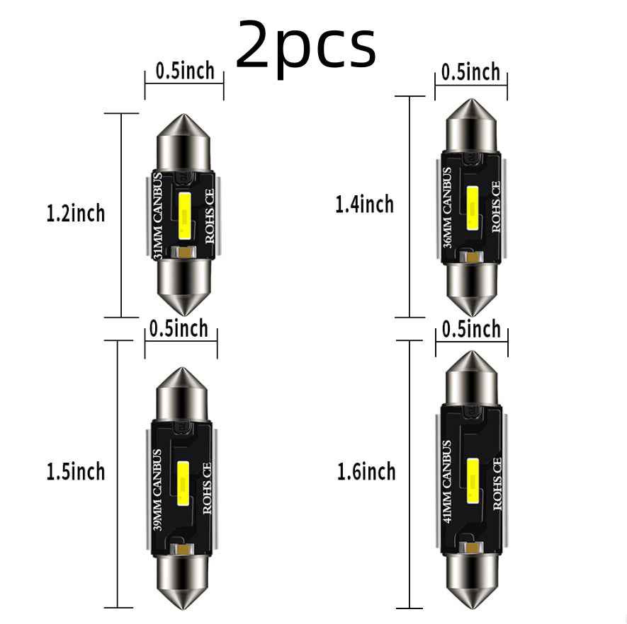 Car led car reading light