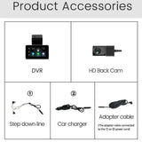 2K HD Wi-Fi Rearview Camera Car HD Dash Cam