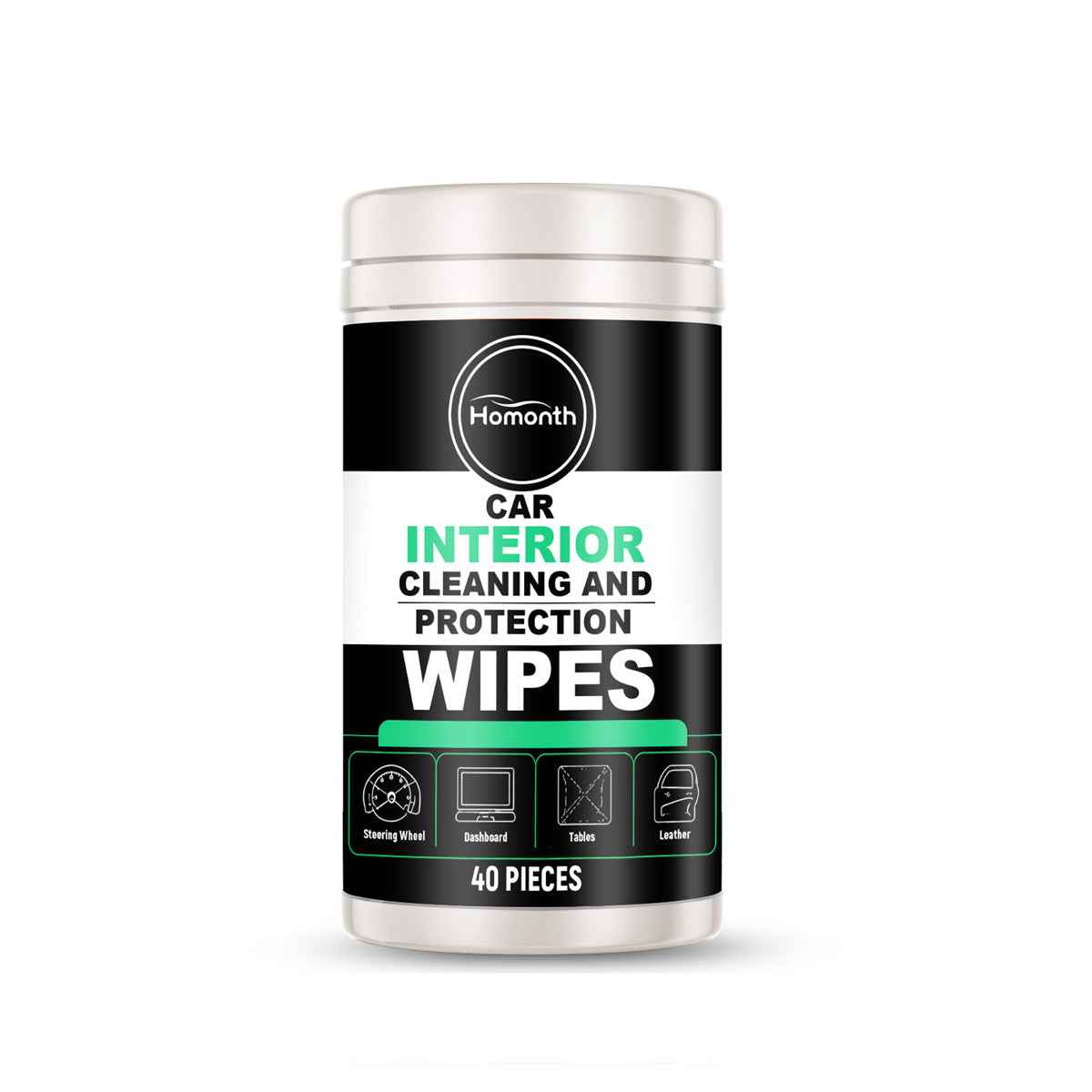 Car Interior Cleaning And Protection Wipes