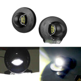 Pickup license plate light rear license plate light