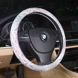 Jacquard Fabric Steering Wheel Cover