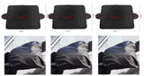 1 Pair Auto Car Rear View Side Mirror Frost Guard Snow Ice Winter Waterproof Cover Brand New And High Quality 190t Silver Cloth
