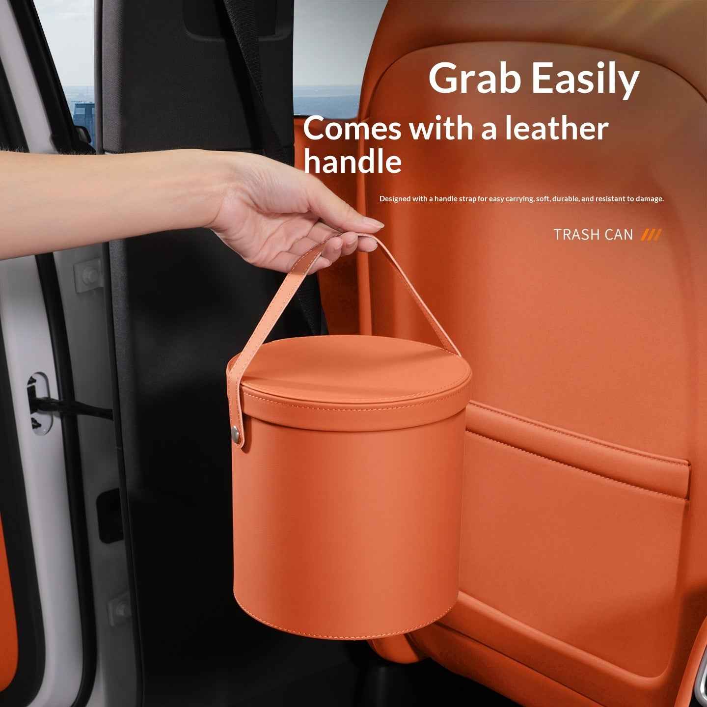 In-Car Storage Bucket Multifunctional Organizer