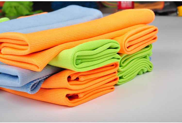 Microfiber Car Towel Thickened For Glass Cleaning