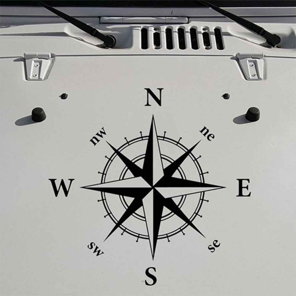 Car-Sticker Compass Decal Truck
