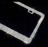 Bling Crystal License Plate Frame