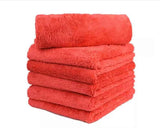 Coral Fleece Microfiber Thickened Absorbent Car Towel